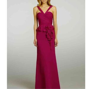 Alvina Valenta Magenta Evening Gown